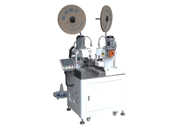 全自動(dòng)雙頭端子機HW-3D 全自(zì)動雙頭端子機HW-3D