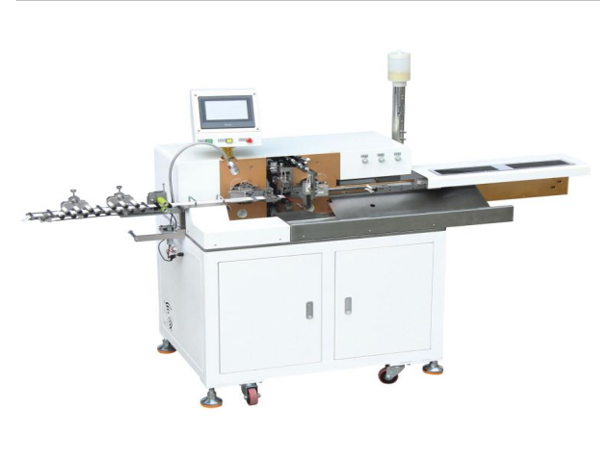 全自動雙頭扭線沾錫機 全自動雙(shuāng)頭扭線沾錫機